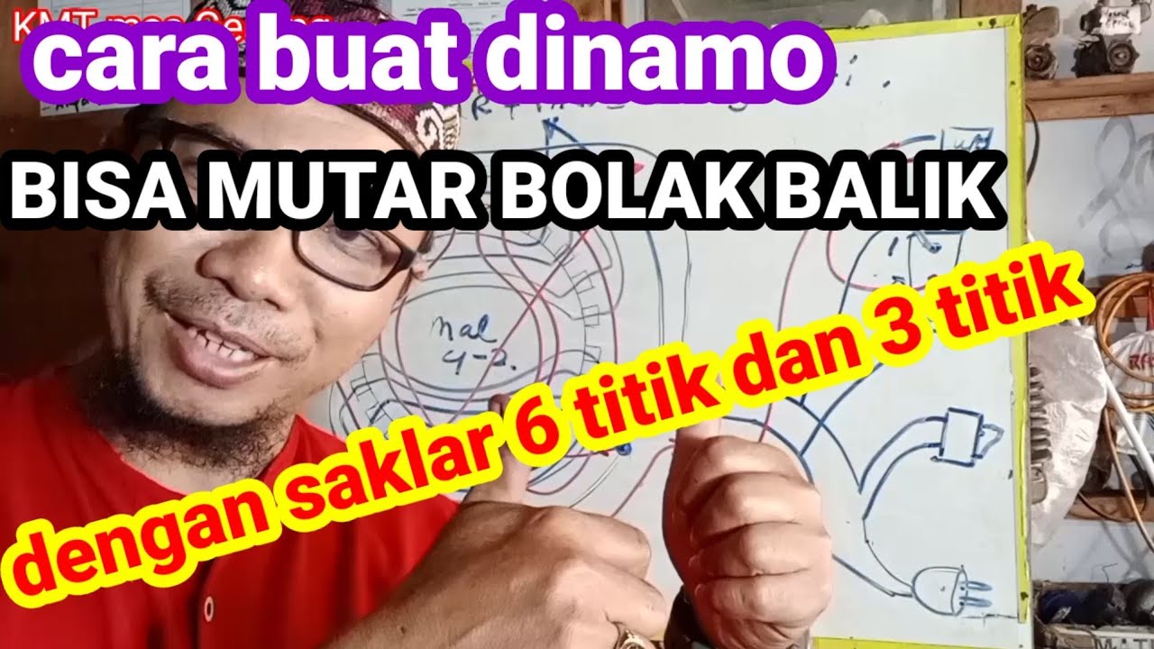 How to make the motor Dynamo can turn back and forth.