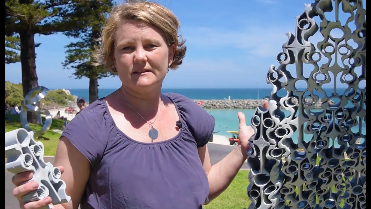 Britt Mikkelsen interview Sculpture by the Sea, Cottesloe 2019