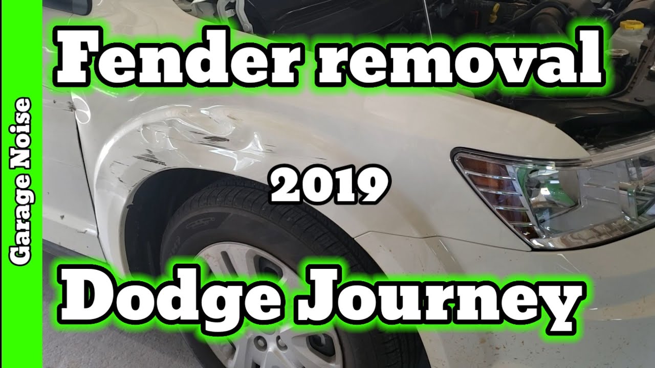 How to remove fender 2019 Dodge journey