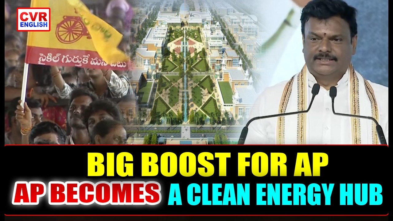 BJP Leader P.V.N. Madhav Says Central Schemes Are Accelerating Andhra Pradesh&rsquo;s Growth | CVR ENGLISH