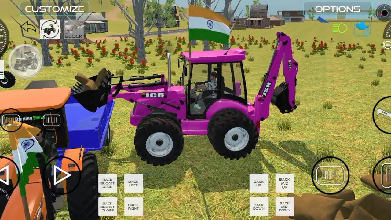New Farming Simulator 18 🧑‍🌾 | JCB Loading Mahindra Tractor | Best Tractor Game 2025