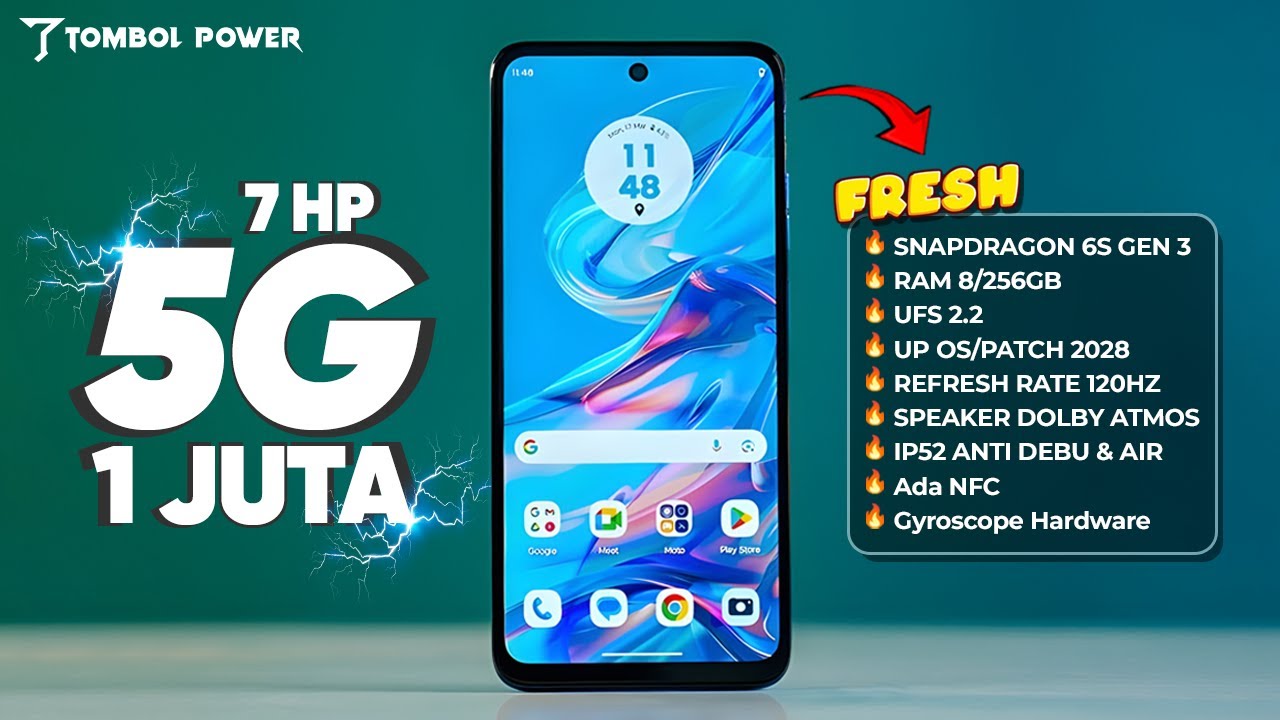 7 HP 1 JUTAAN SINYAL 5G TERBAIK [ 1,2 - 1,9 JUTAAN ] EDISI JULI 2025