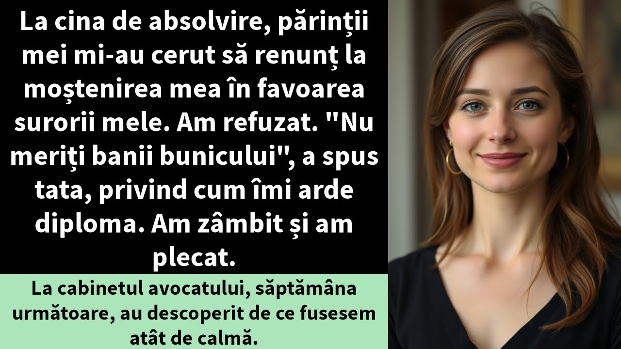 De ziua mea, părinții mei au organizat o cină cu 100 de rude doar pentru a mă renega.