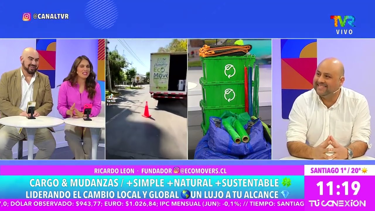 🚛🌱 &iexcl;EcoMovers en TVR! Descubre c&oacute;mo estamos transformando el mundo de las mudanzas 💪