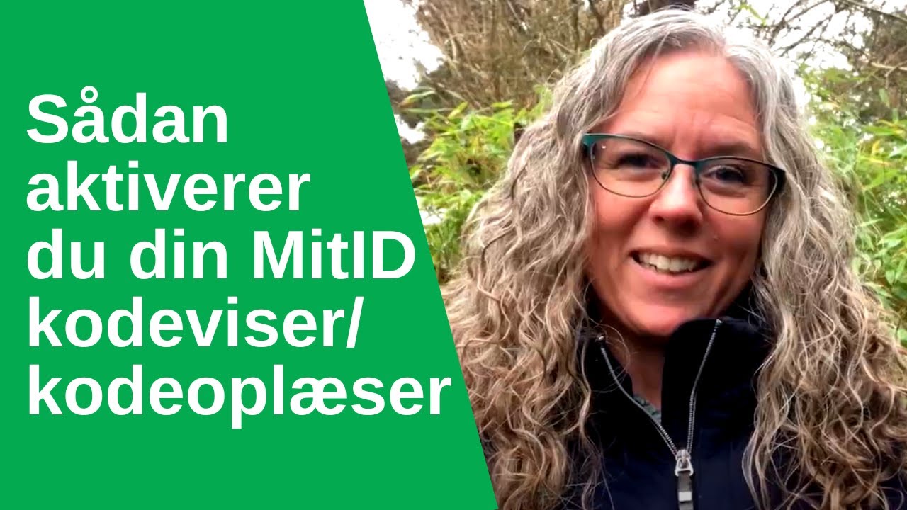 Sådan aktiverer du din MitID kodeviser