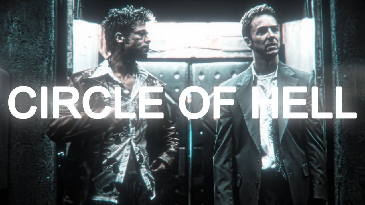 FIGHT CLUB | 4K EDIT | Tyler Durden | azraelify - Ninth Circle of Hell (Slowed & reverb)