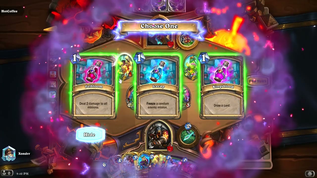 Hearthstone Ranked, Discover Hunter, ATT