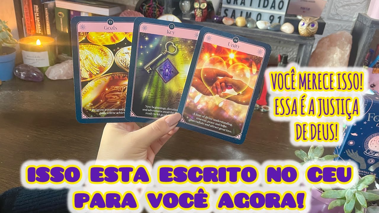 🌠ISSO ESTÁ ESCRITO NO CEÚ PARA VOCÊ AGORA!tarot gratis online / leitura de tarot