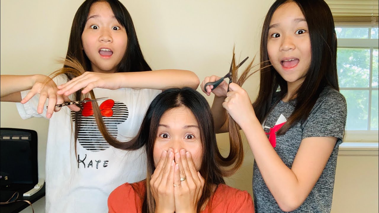 Janet and Kate CUT MY HAIR! 💇‍♀️