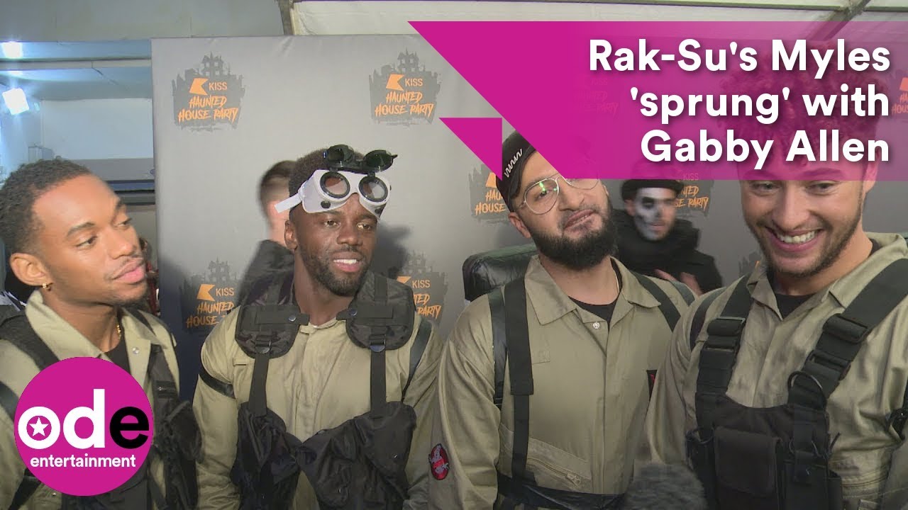 Rak-Su's Myles 'sprung' with Love Island's Gabby Allen