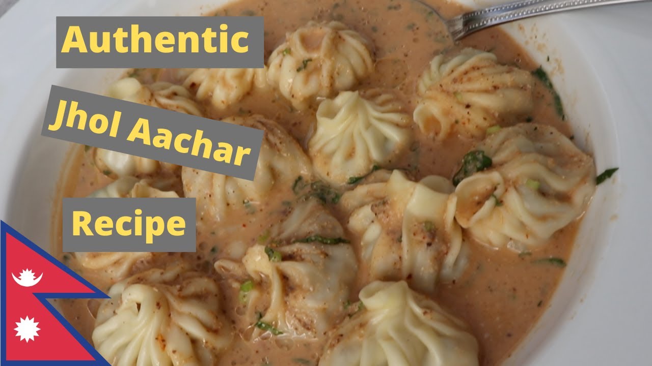 How to make Local Jhol momo Aachar | Homefoodbuzz