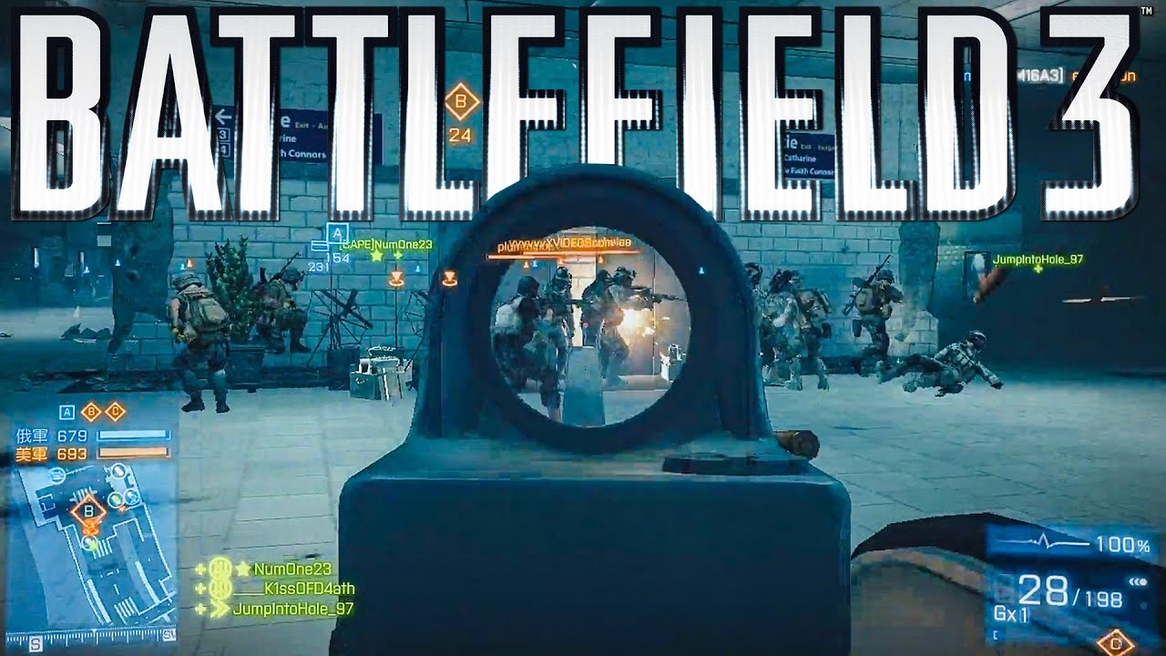 17 минут ЛУЧШИХ кадров из Battlefield 3 — Battlefield Top Plays