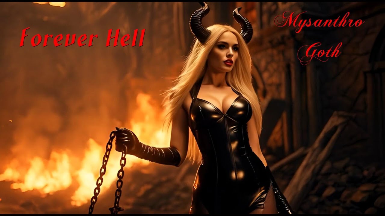 MysanthroGoth - Forever Hell (New Version) | Gothic Metal | AI Song+Video