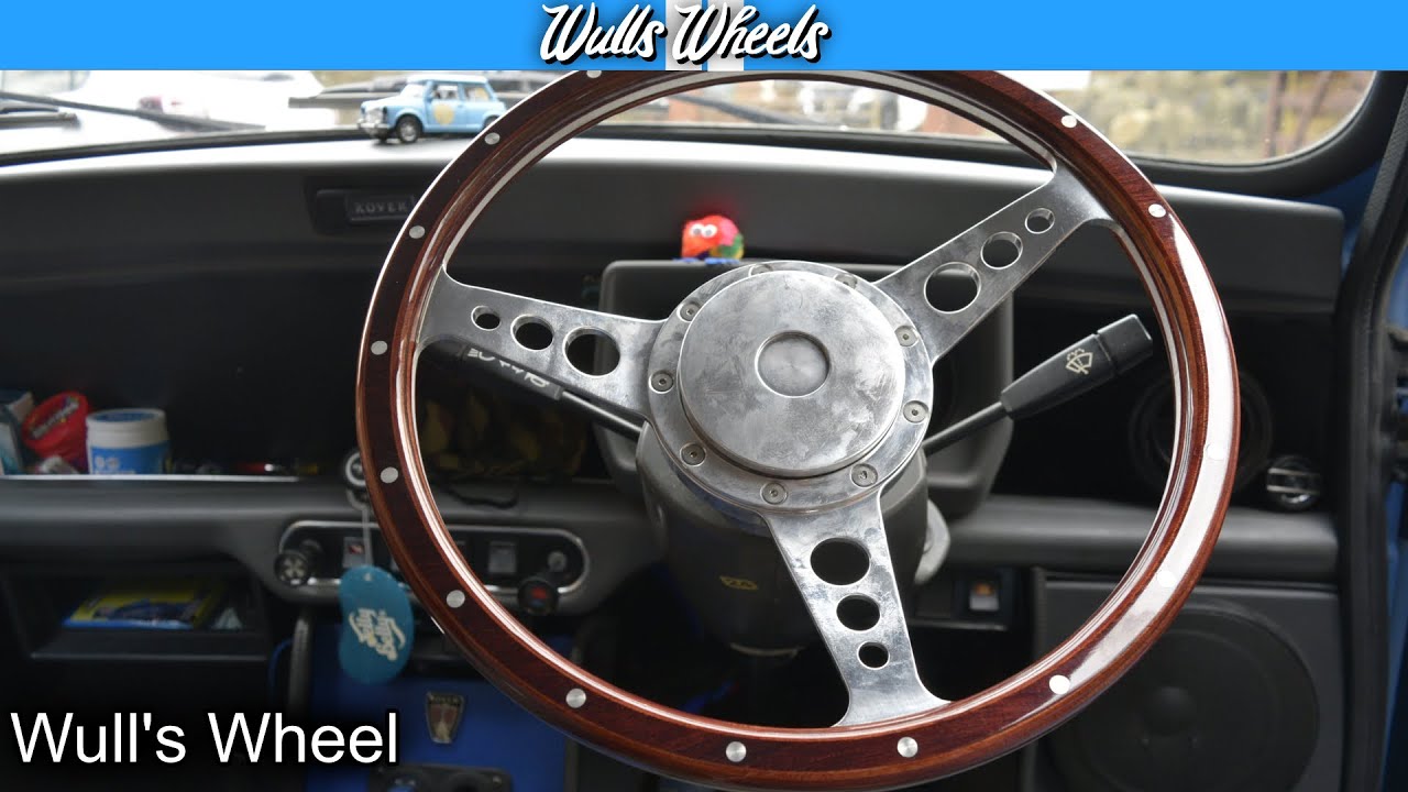 Fitting a Wood Rim Steering Wheel to the Mini! - Rover Mini City