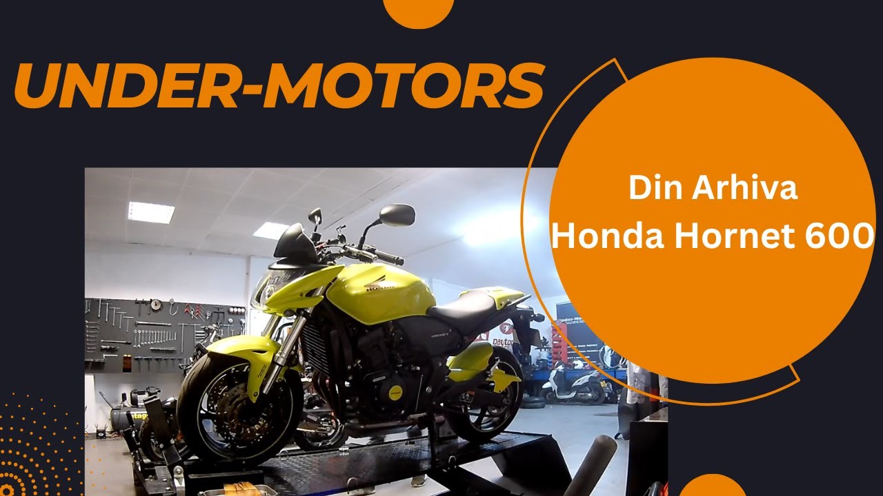 Curatare lant motocicleta la Honda Hornet 600