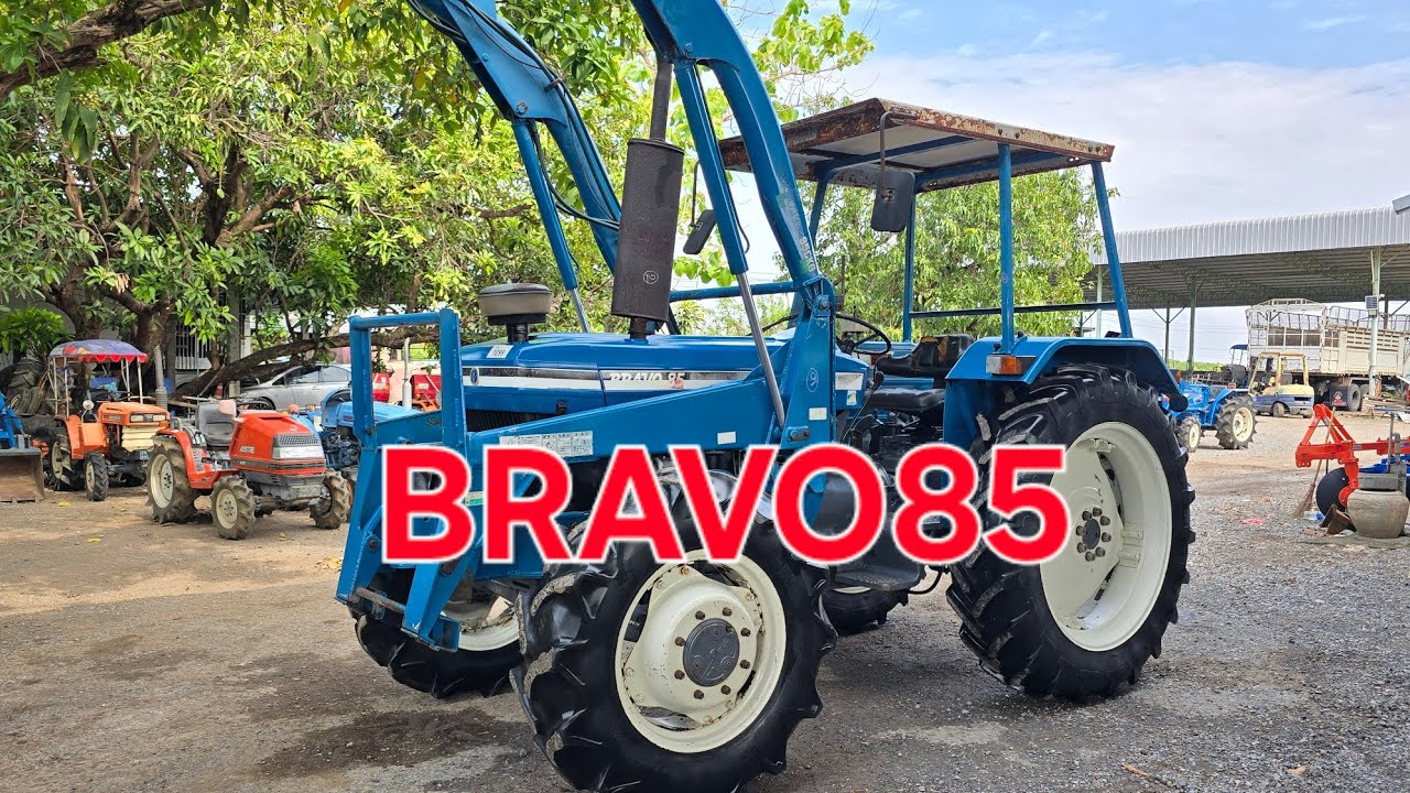 🚜ขาย🚜 NEW HOLLAND BRAVO85 รถไถเก่าญี่ปุ่น 📱085-1797326📲ร้านดุสิตแทรคเตอร์ลพบุรี