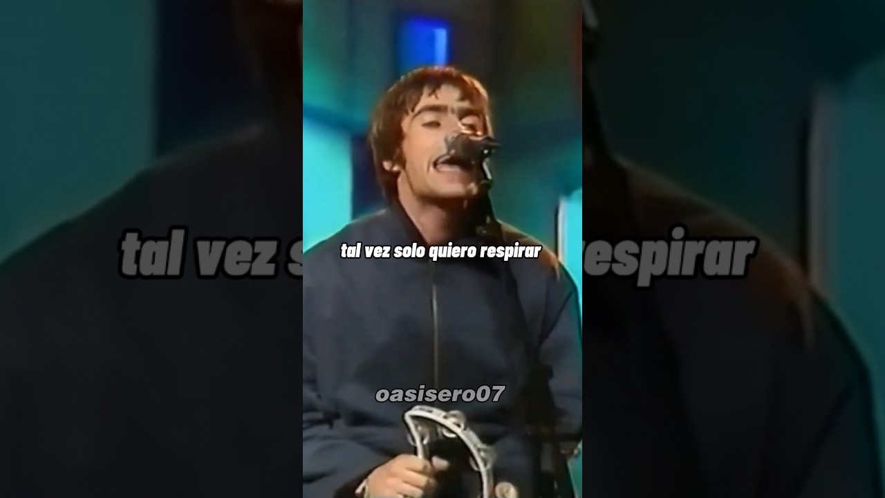 oasis - Live forever (MTV acoustic) // sub español 