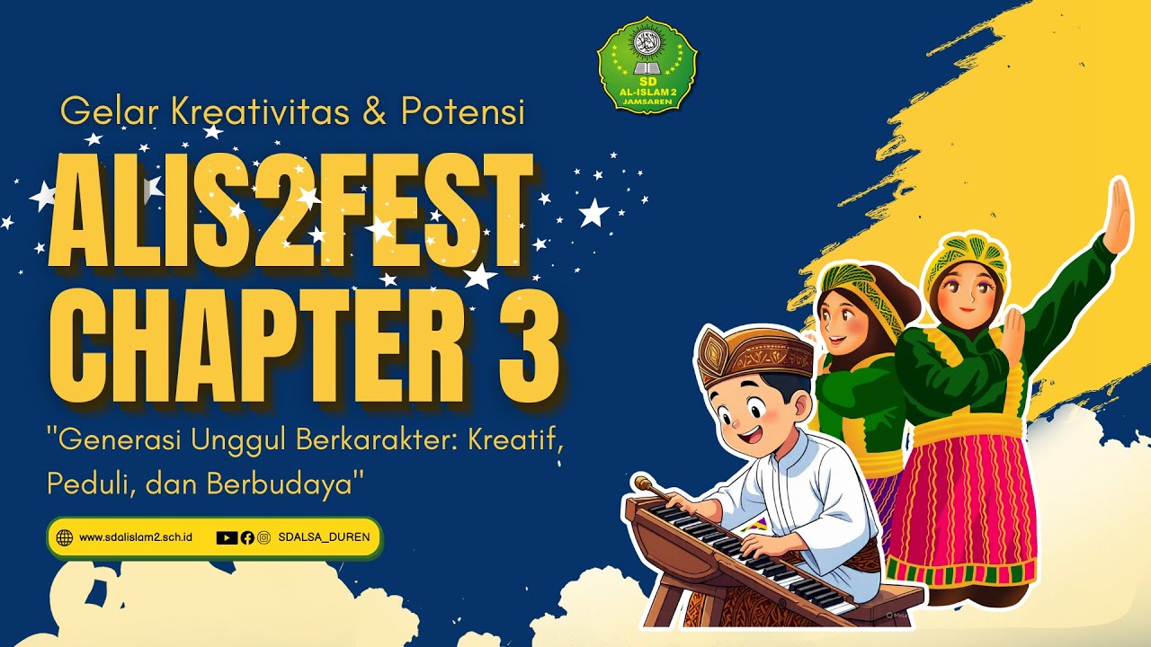 ALIS2FEST CHAPTER 3 SD AL-ISLAM 2 JAMSAREN SURAKARTA DAY 1