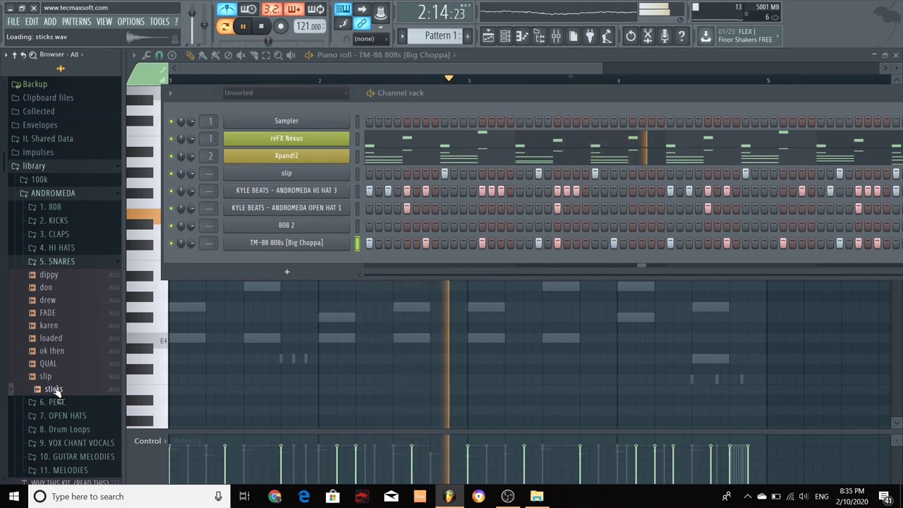 como hacer un beat de trap en fl studio , trap beat