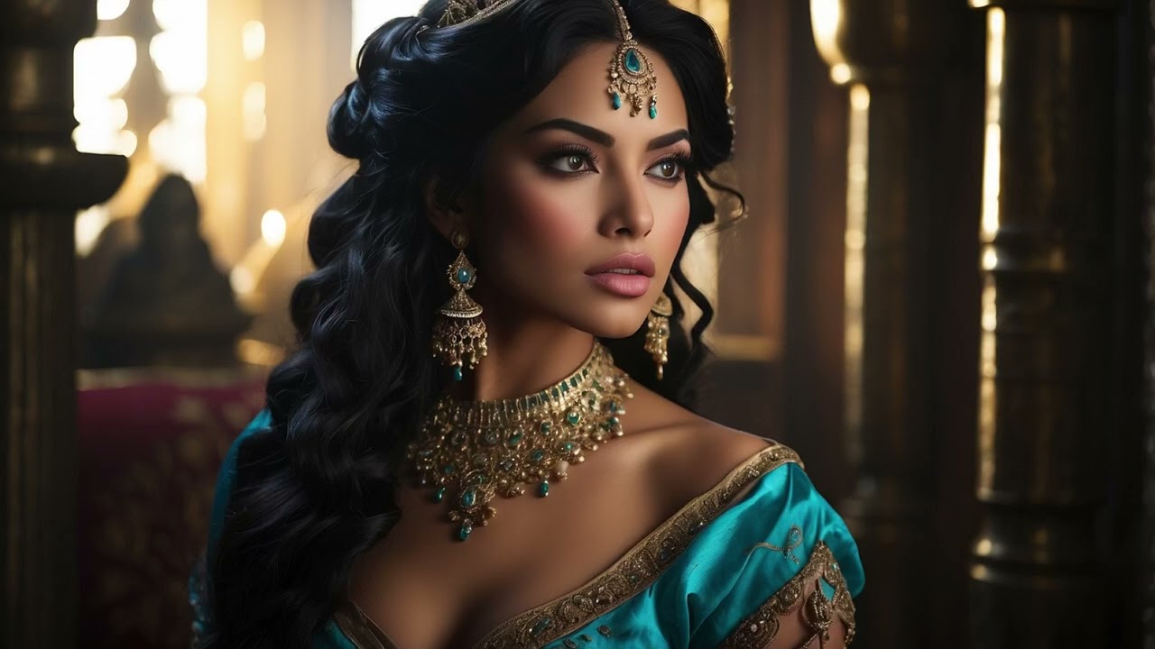Princess Jasmine. AI art lookbook