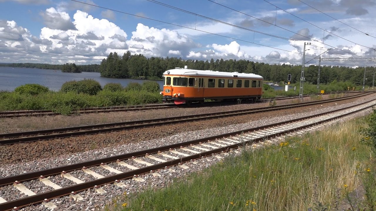 Kärrgruvan - Ängelsberg | En resa med rälsbuss Y7 1156