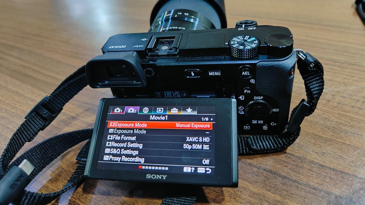 Best a6100 Video Setting || How to Setup Cinematic Video Setting || Camera Video Setting