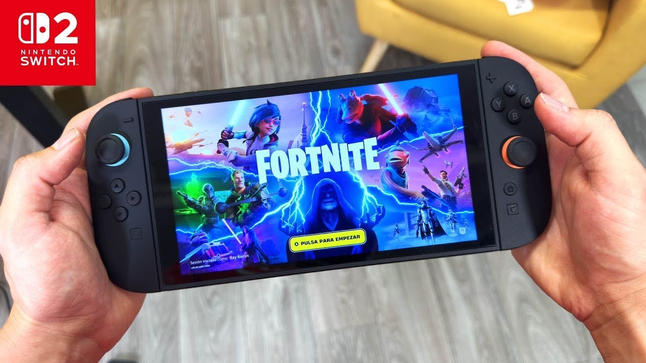 JUGANDO a FORTNITE CAPITULO 7 / OG (en Nintendo SWITCH 2) en directo