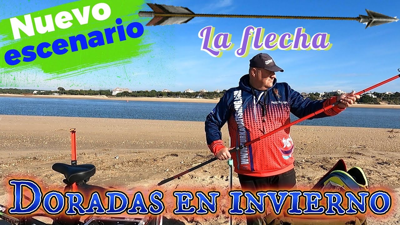 PESCA SURFCASTING DORADAS EN INVIERNO EN NUEVO ESCENARIO
