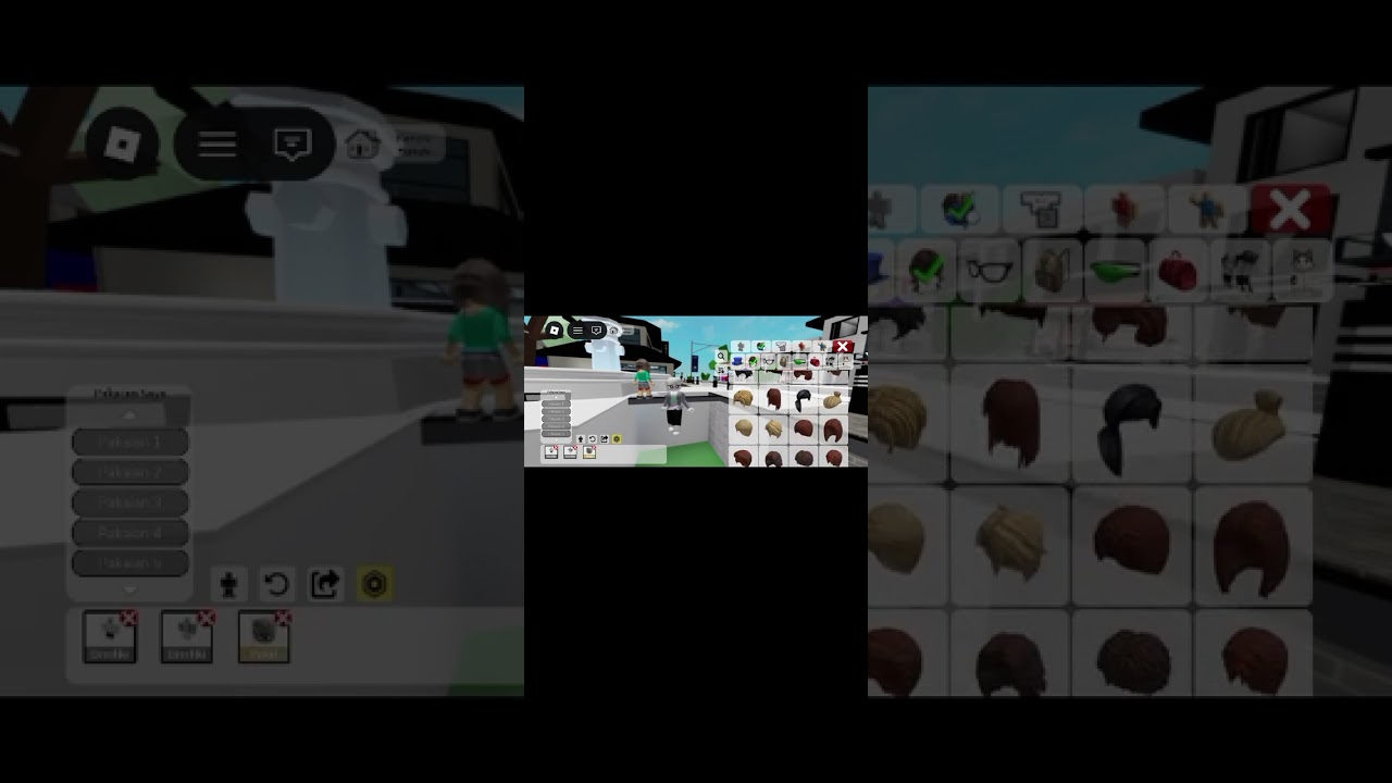 Bermain roblox bersama temana teman #roblox #bermain #game #cartoon #cute 