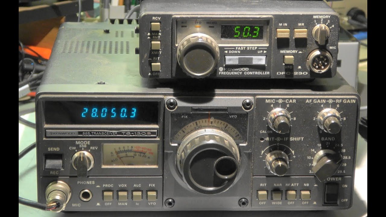 #134 Kenwood TS130S+DFC230 Part 1(4)