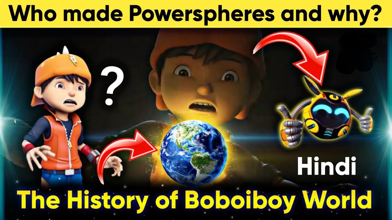 Who made Powersphears and why? | The history of Boboiboy's world in Hindi
