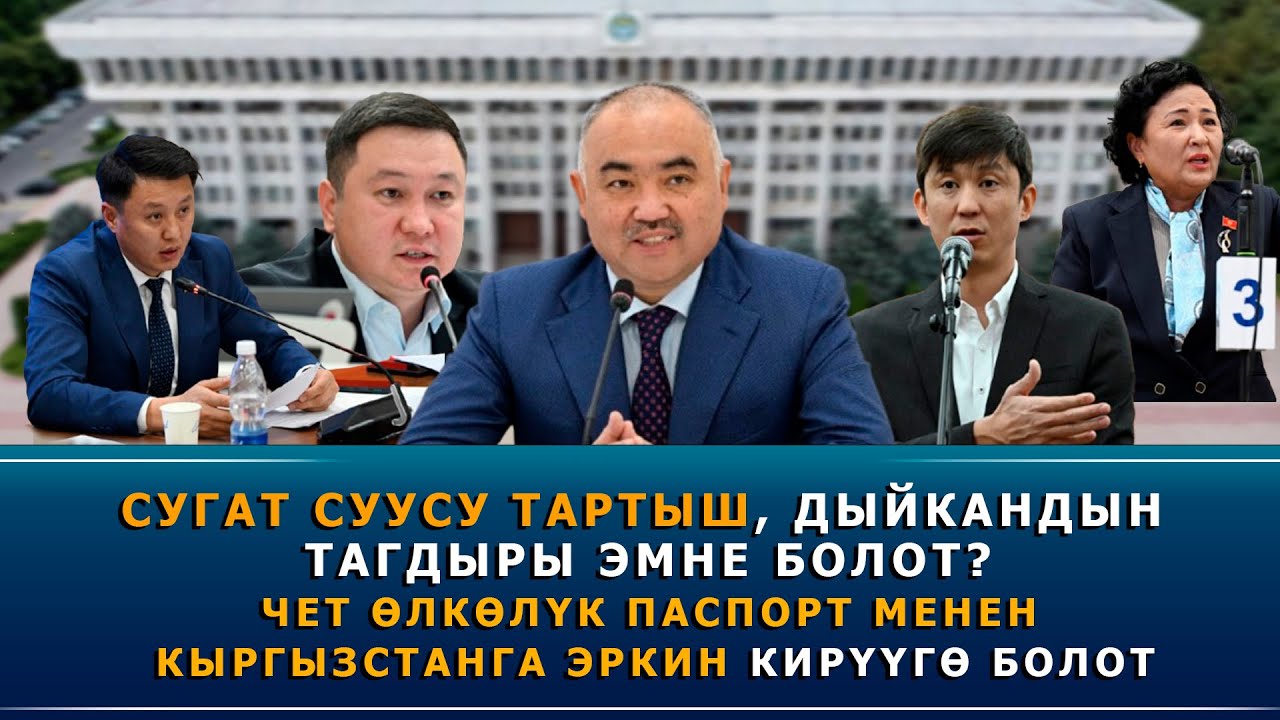 Чет өлкөлүк паспорт менен Кыргызстанга эркин кирүүгө болот