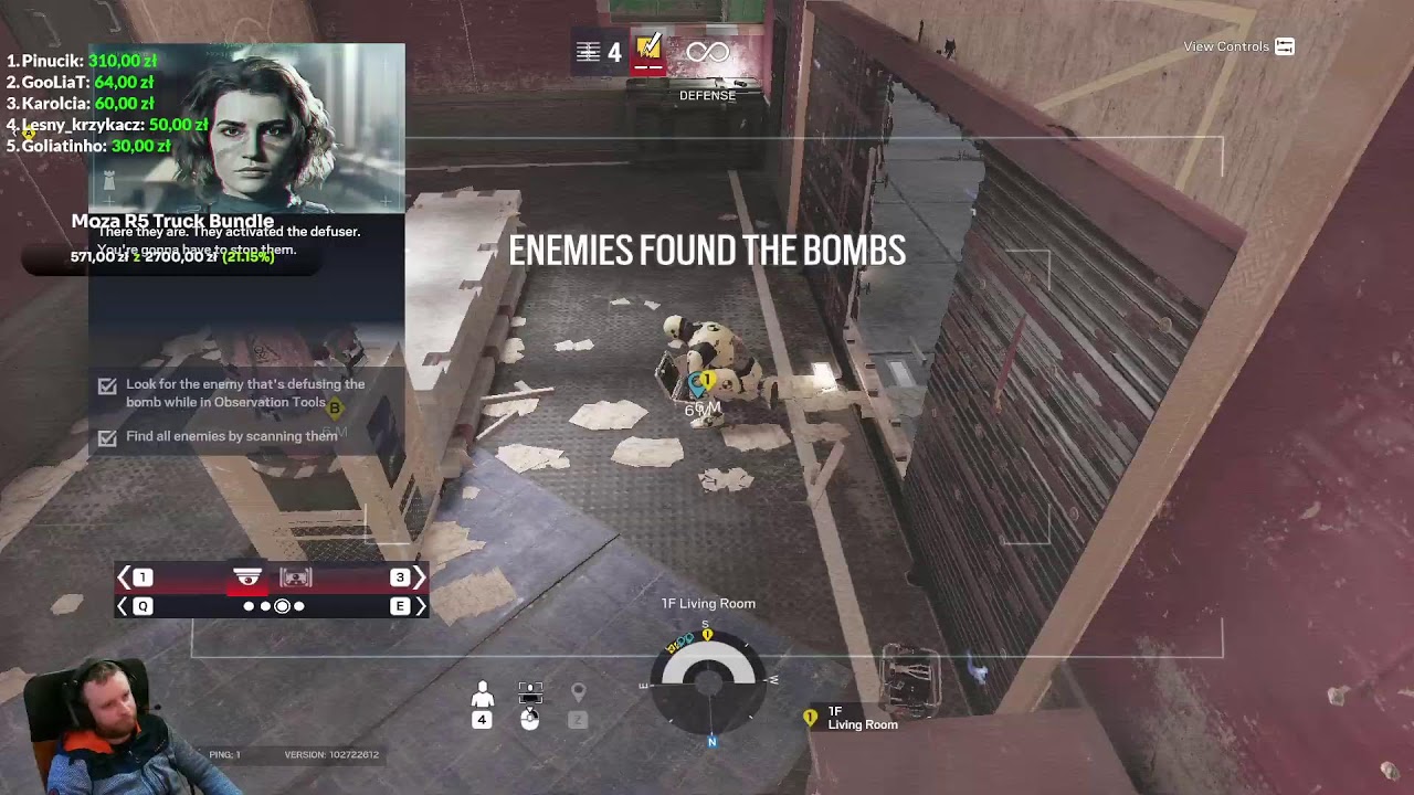 Krótki stream z R6 w południe
