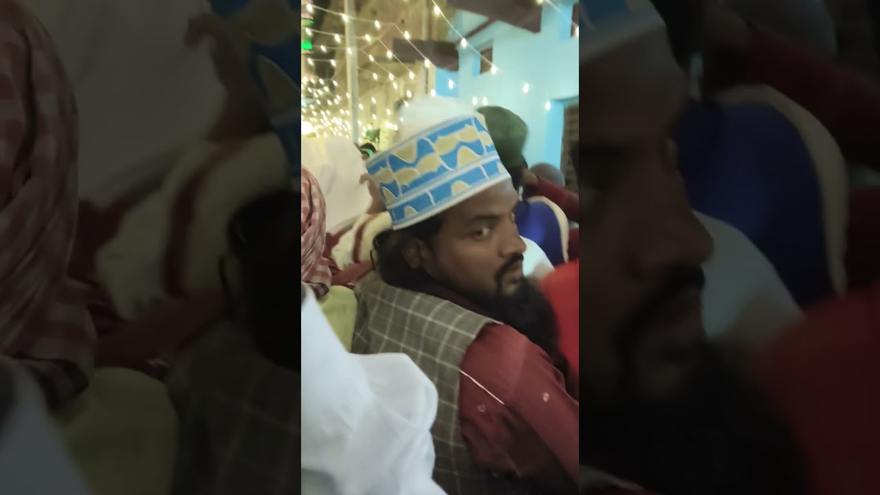 Urs yasene millat main chadar sharif masjids se chadar sharif le ja te huwe