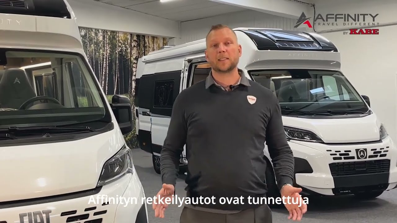 Uusi AFFINITY Three 2026 - Yksi tila - monia eri mahdollisuuksia