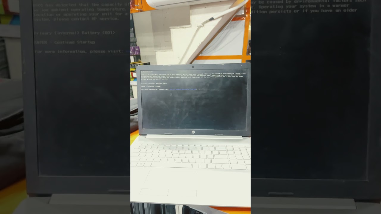 Solved: How to Remove HP Battery Alert on Startup (Quick Fix) | WhatsApp - 8802029039 #shorts