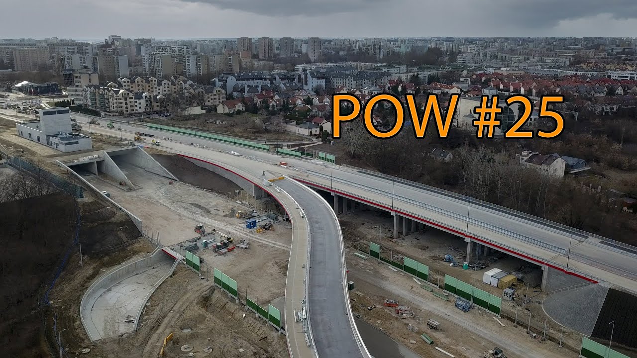 Budowa tunelu trasy POW #25