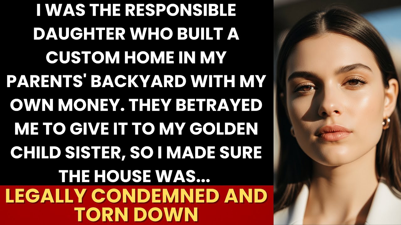 I Built A Home In My Parents’ Backyard—They Gave It To My Sister, So I Had It Demolished