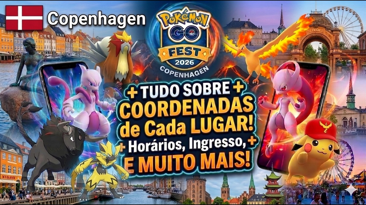 COMPLETE Pok&eacute;mon GO Fest 2026 COPENHAGEN Guide: Best Coordinates, Tickets, and Tips USING FAKEGPS
