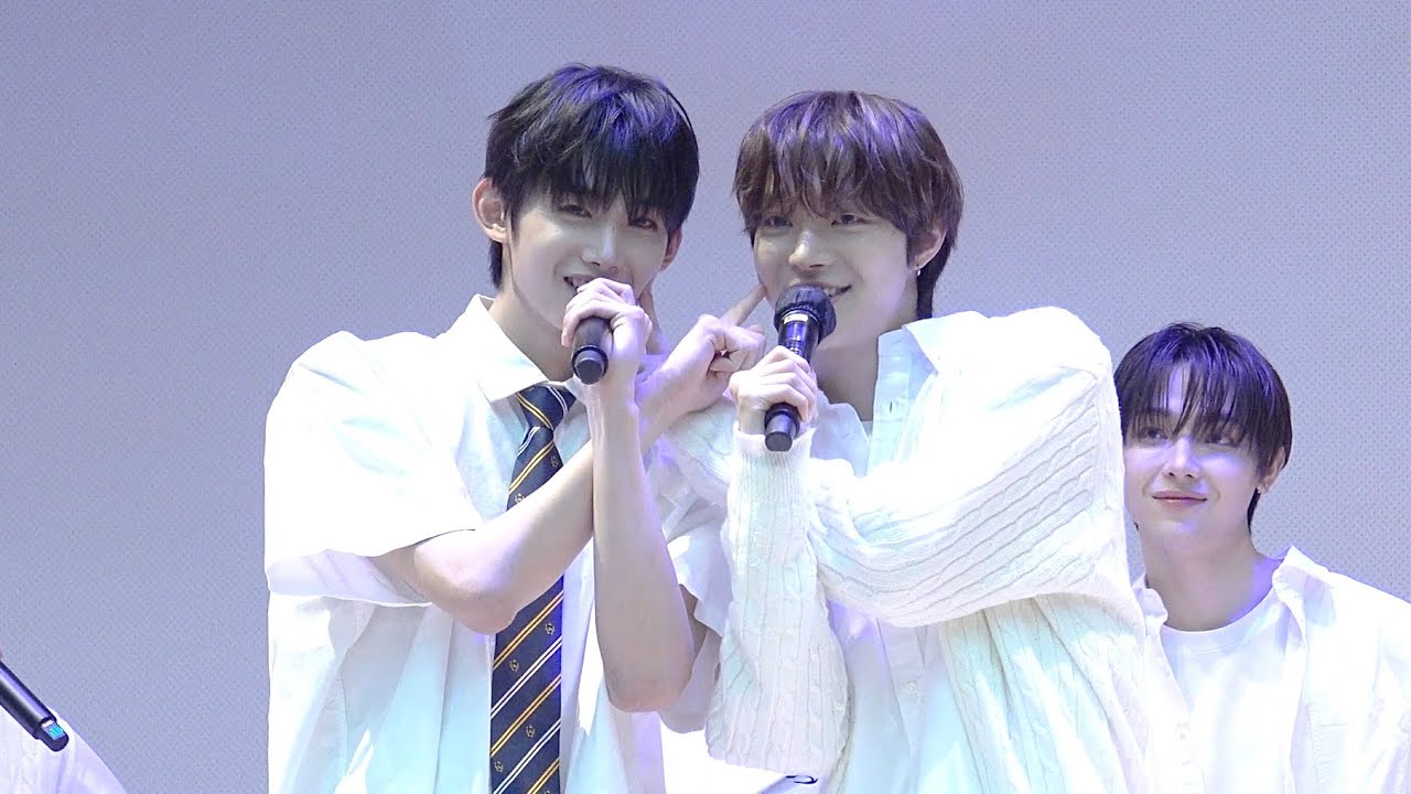 240612 앤팀 미니팬미팅 | 게임 벌칙애교 | &TEAM mini fanmeeting