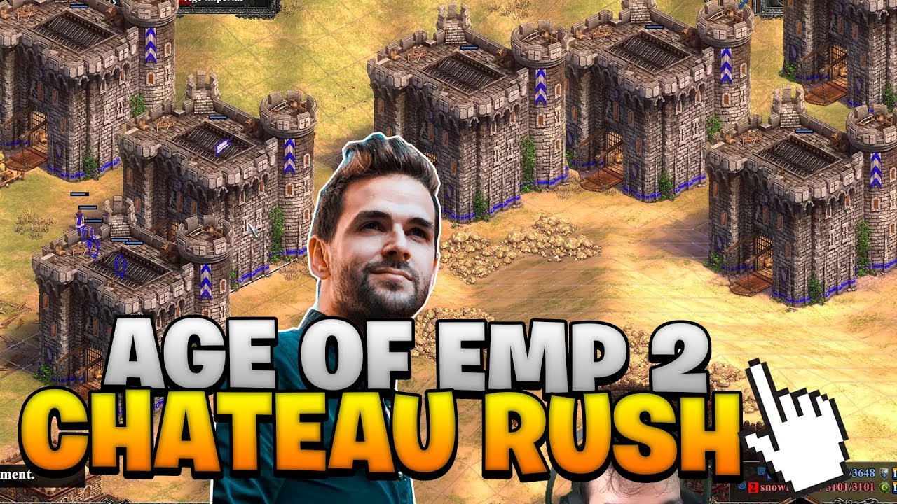 🔥 RUSH CHATEAUUU SUR AGE OF EMPIRE 2 LE REND FOU ! :D (Définitive Edition FR)