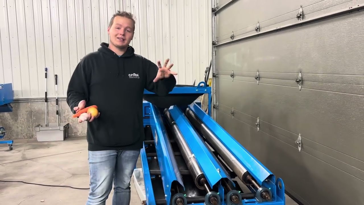 Calibreur Duquette pour légumes ronds et longs