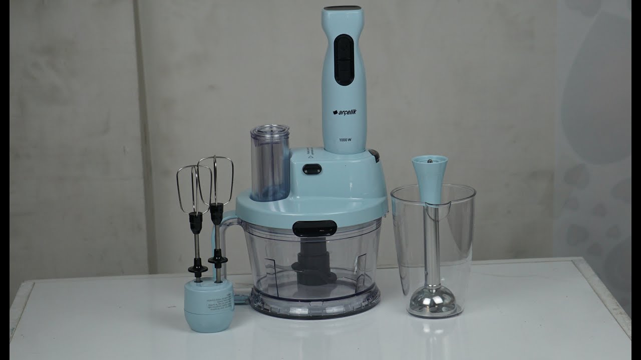 Arçelik 3910 M Rendeli El Blender Seti - Kutu Açılımı ve inceleme