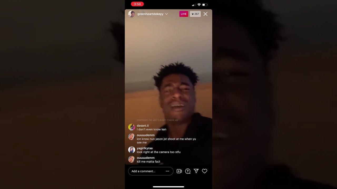 GreenHeart Chucky Arguing On Live With SkiMaskJay