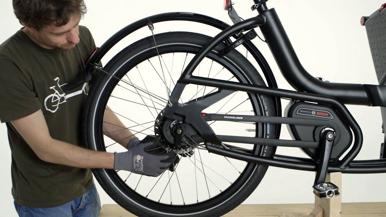 Maintenance #5 Discmounting rear wheel ROLLERBRAKE