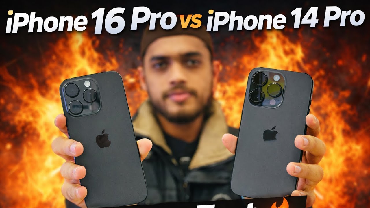 iPhone 16 Pro vs iPhone 14 Pro Camera Test 2026🔥 #iphone #iphone16pro #iphone14pro #tiktok #trending