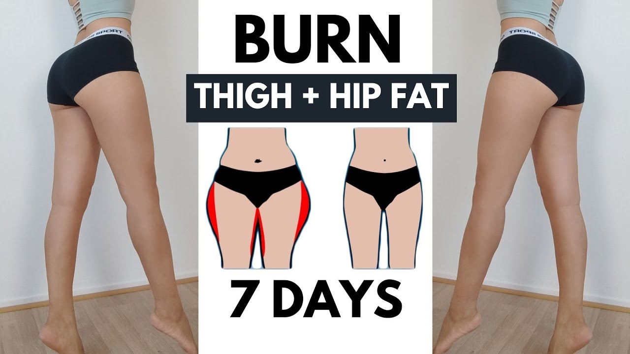 INNER OUTER THIGHS FAT LOSS IN 7 DAYS, slimmer leg standing knee friendly workout