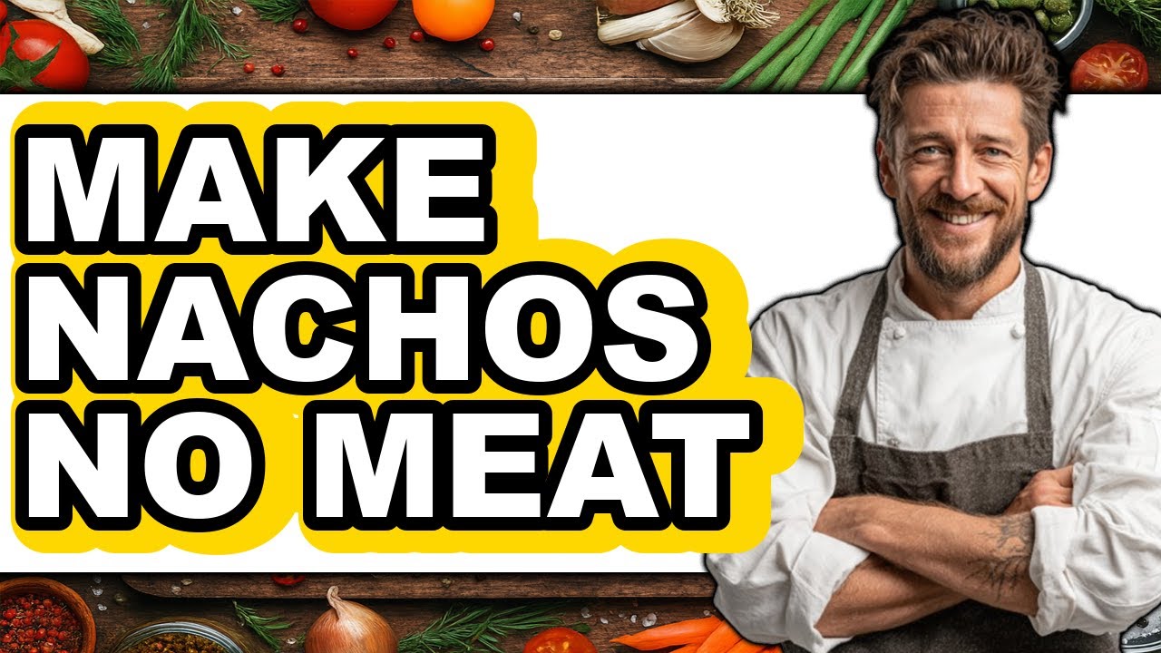 How to Make Nachos No Meat - Step By Step