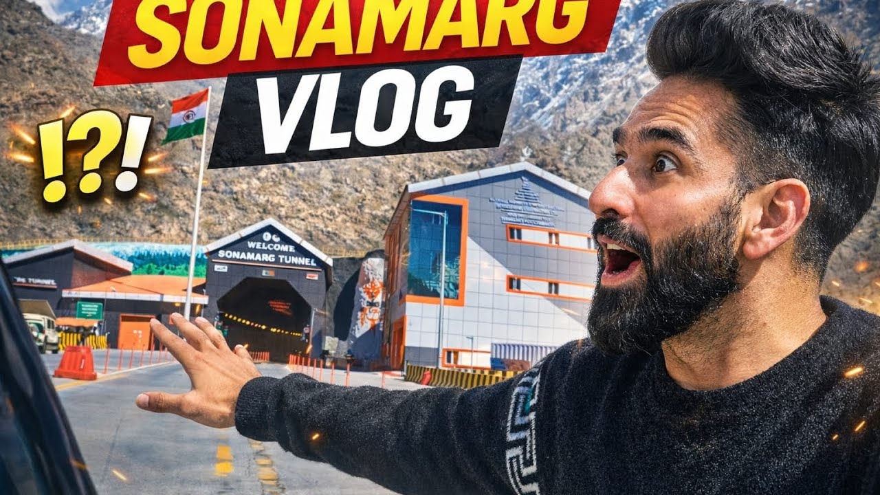Sonamarg Ma ka howa hamara sath 😭|| Sonamarg Tunnel Vlog | Kashmir ka Sabse Bada Surprise! 😱