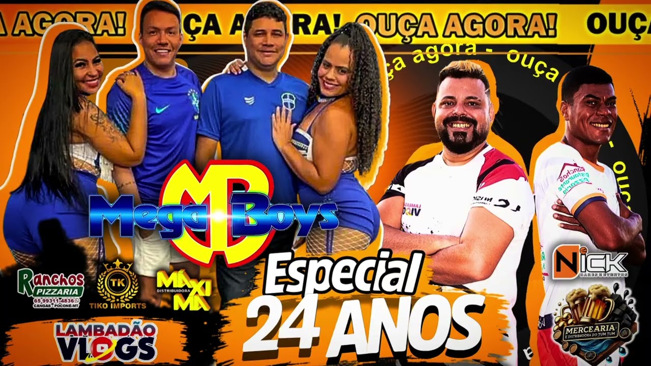 BANDA MEGA BOYS - ESPECIAL 24 ANOS / LAMBADÃO 2025